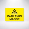 Parlayıcı Madde Sticker 20X28 Cm