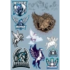 Pegasus Sticker Set 2 15 Parça Telefon, Tablet, Defter, Laptop Sticker