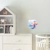 Pembe-Mavi Beta Balığı Duvar Stickerı