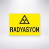 Radyasyon Sticker 20X28 Cm