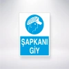 Şapkanı Giy Sticker 20X28 Cm