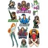 Savaşçı Kız Sticker Set 13 Parça Telefon, Tablet, Defter, Laptop Sticker
