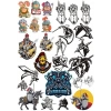 Savaşçı Sticker Set 8 23 Parça Telefon, Tablet, Defter, Laptop Sticker