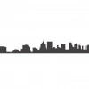 Şehir Silüet Sticker 120x20 Cm