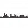 Şehir Silüet Sticker 120x20 Cm