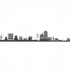 Şehir  Silüet Sticker 120x20 Cm