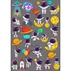 Sevimli Astronot Sticker Set 1 20 Parça Telefon, Tablet, Defter, Laptop Sticker
