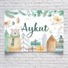 Sevimli Ayıcık Temalı Doğum Günü Afişi 70X100 cm