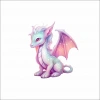 Sevimli Ejder Sticker 11