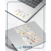 Sevimli Hayvanlar Sticker Set 8 25 Parça Telefon, Tablet, Defter, Laptop Sticker