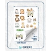 Sevimli Safari Hayvanları Sticker Set 1 16 Parça Telefon, Tablet, Defter, Laptop Sticker