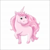 Sevimli Unicorn Sticker