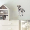 Sevimli Zebra Sticker