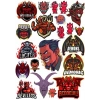 Şeytan Sticker Set 7 20 Parça Telefon, Tablet, Defter, Laptop Sticker