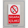 Sigara İçilmez Sticker 20X28 Cm