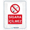 Sigara İçilmez Sticker 20X28 Cm