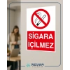 Sigara İçilmez Sticker 20X28 Cm