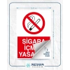 Sigara İçmek Yasaktır Sticker 20X28 Cm