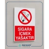 Sigara İçmek Yasaktır Sticker 20X28 Cm
