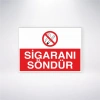 Sigranı Söndür Sticker 20X28 Cm