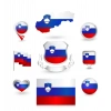 Slovenya Sticker Set