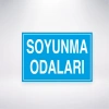 Soyunma Odaları Sticker 20X28 Cm