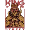 King Of The Street Sticker 10x10 cmRenkli Sticker
