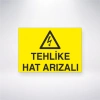 Tehike Hat Arızalı Sticker 20X28 Cm