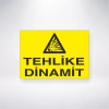 Tehlike Dinamit Sticker 20X28 Cm