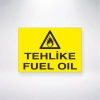 Tehlike Fuel Oil Sticker 20X28 Cm