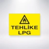 Tehlike Lpg Sticker 20X28 Cm