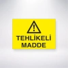 Tehlikeli Madde Sticker 20X28 Cm