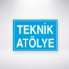 Teknik Atölye Sticker 20X28 Cm