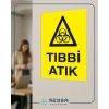Tıbbi Atık Sticker 20X28 Cm