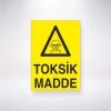 Toksik Madde Sticker 20X28 Cm