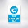 Toz Maskeni Tak Sticker 20X28 Cm