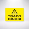 Trafo Binası Sticker 20X28 Cm