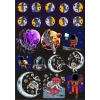 Uzay ve Astronot Sticker Set 2 19 Parça Telefon, Tablet, Defter, Laptop Sticker