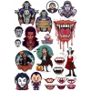 Vampir Sticker Set 2 16 Parça Telefon, Tablet, Defter, Laptop Sticker
