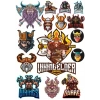 Vikingler Sticker Set-1 17 Parça Telefon, Tablet, Defter, Laptop Sticker