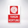 Yangın Hortumu Sticker 20X28 Cm