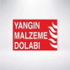 Yangın Malzeme Dolabı Sticker 20X28 Cm
