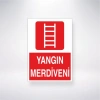 Yangın Merdiveni Sticker 20X28 Cm