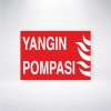 Yangın Pompası Sticker 20X28 Cm