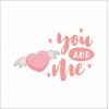 You And Me Kalpli Sticker