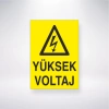 Yüksek Voltaj Sticker 20X28 Cm