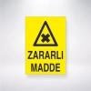 Zararlı Madde Sticker 20X28 Cm