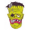 Zombi 6 Sticker 10x10 cmRenkli Sticker