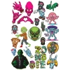 Zombiler Sticker Set 11 21 Parça Telefon, Tablet, Defter, Laptop Sticker