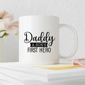 “Daddy A Son’s First Hero” Kupa